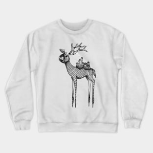 Astro Deer Crewneck Sweatshirt